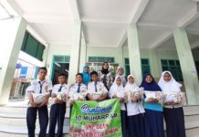 BERBAGI KASIH DALAM SANTUNAN 10 MUHARRAM smp i an-nawawiyyah