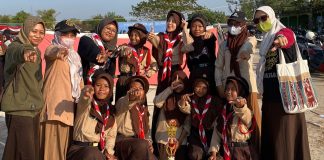 PRAMUKA SMP ISLAM AN-NAWAWIYYAH BUKTIKAN KEMAMPUAN DALAM JAMBORE RANTING DENGAN MENJADI JUARA 1