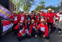 SMP ISLAM AN-NAWAWIYYAH TAMPIL UNIK DAN RAMAH LINGKUNGAN PADA KARNAVAL PEMBANGUNAN KABUPATEN REMBANG
