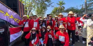 SMP ISLAM AN-NAWAWIYYAH TAMPIL UNIK DAN RAMAH LINGKUNGAN PADA KARNAVAL PEMBANGUNAN KABUPATEN REMBANG