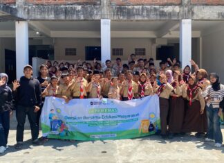 Penimbangan Sampah dan Geber Emas: Langkah Nyata SMP Annawawiyyah Peduli Lingkungan